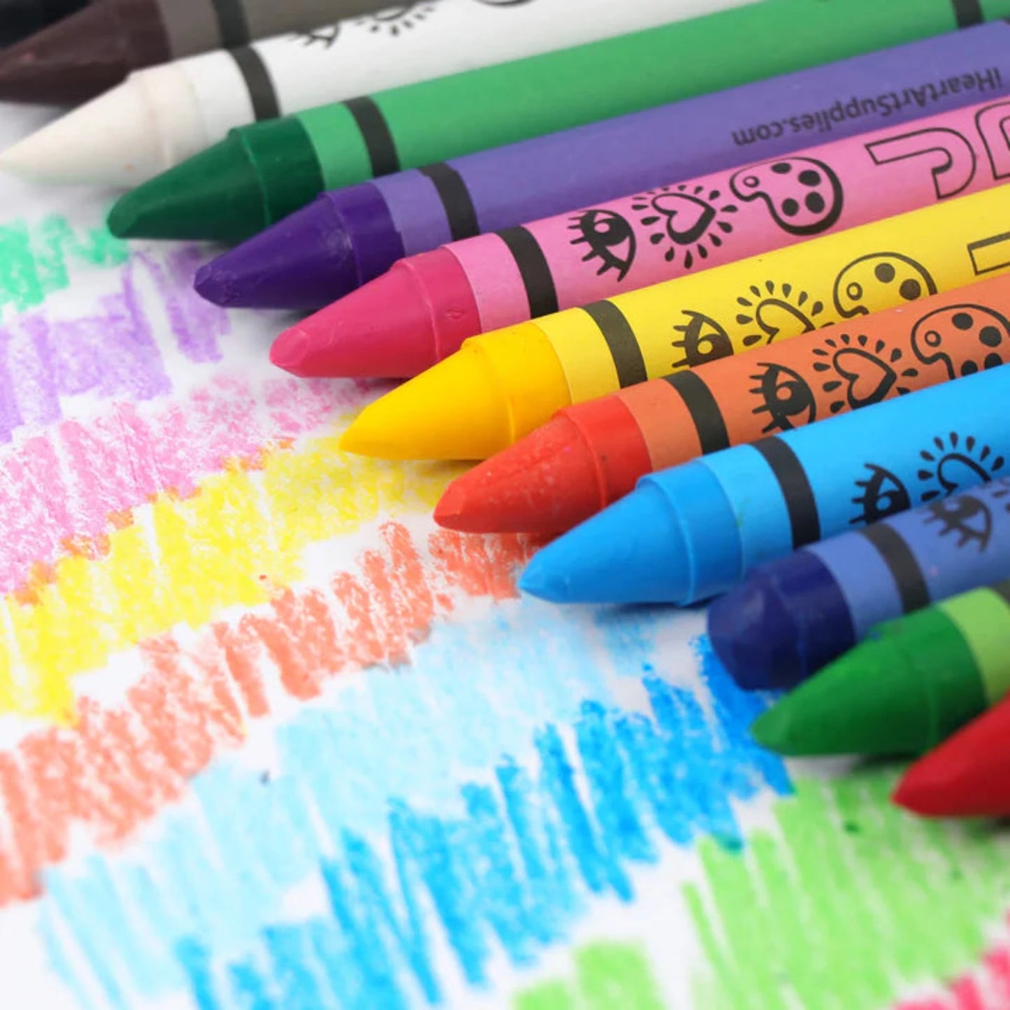 12 Jumbo Crayons Pack