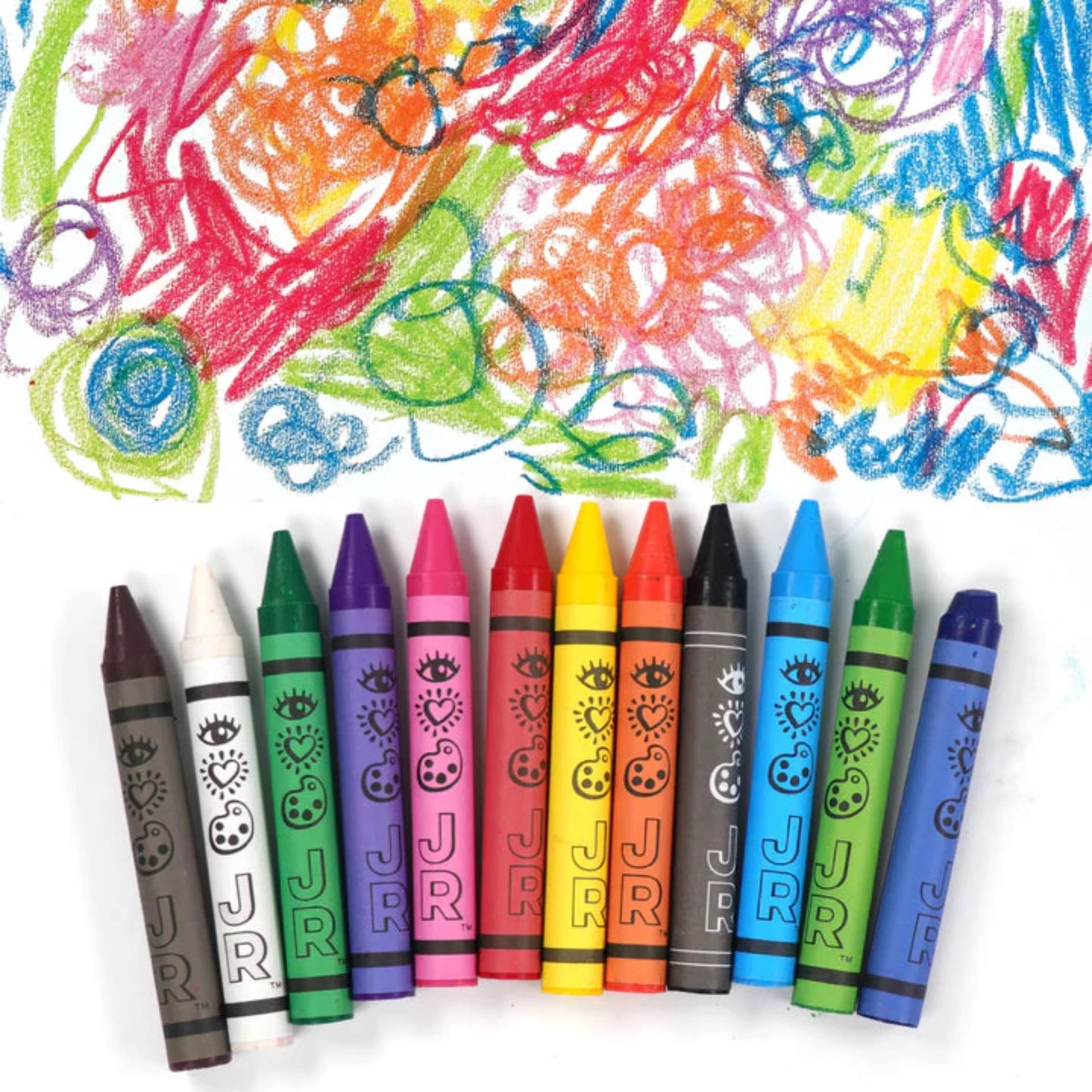 12 Jumbo Crayons Pack