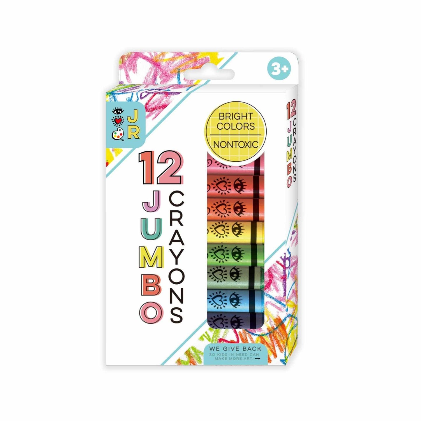12 Jumbo Crayons Pack