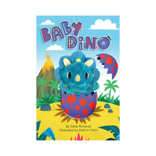 Baby Dino - Childrens Finger Puppet Board Book