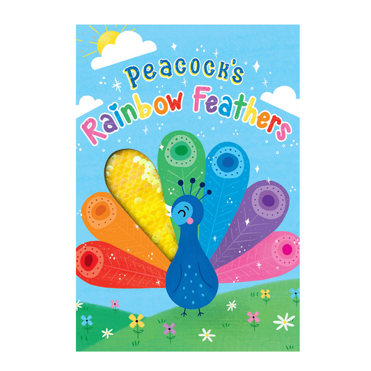 Peacock's Rainbow Feathers - Sensory Book