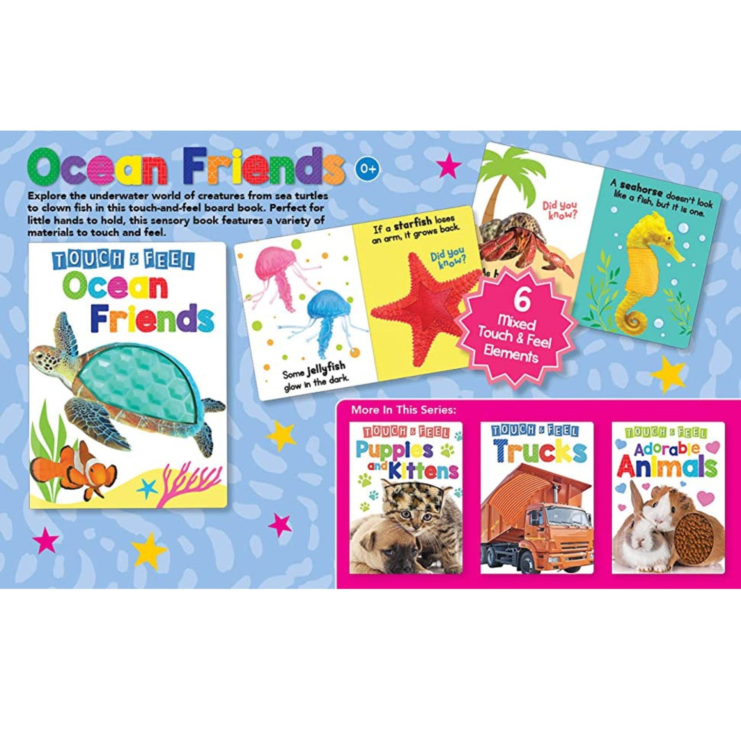 Ocean Friends - Sensory Book