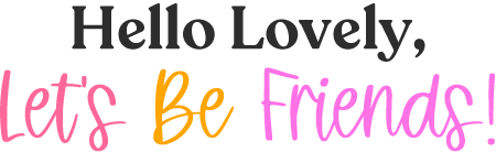 Let's be friends!