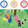 Peacock's Rainbow Feathers - Sensory Book