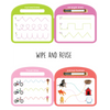 Write & Wipe Pen Control Book
